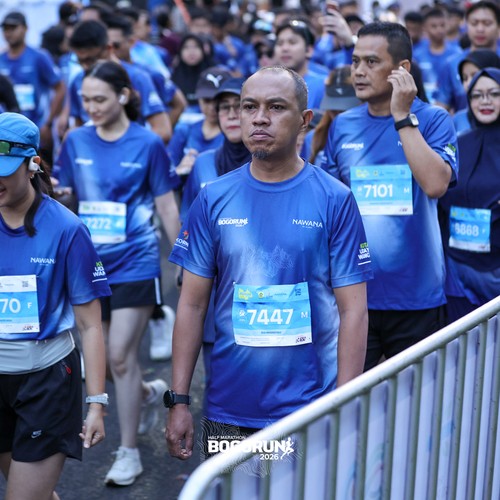Race photo from BOGORUN 2026