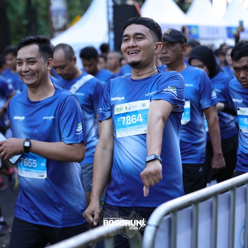 Race photo from BOGORUN 2026