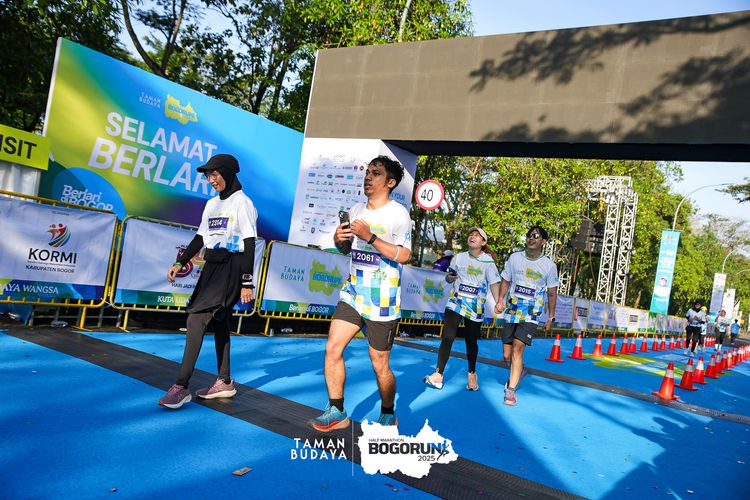 Race photo from Taman Budaya x BOGORUN 2025