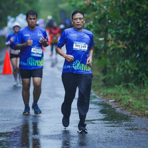 Race photo from Belitung Multisport Festival