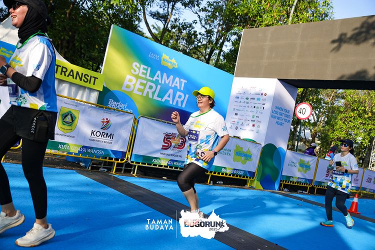Race photo from Taman Budaya x BOGORUN 2025