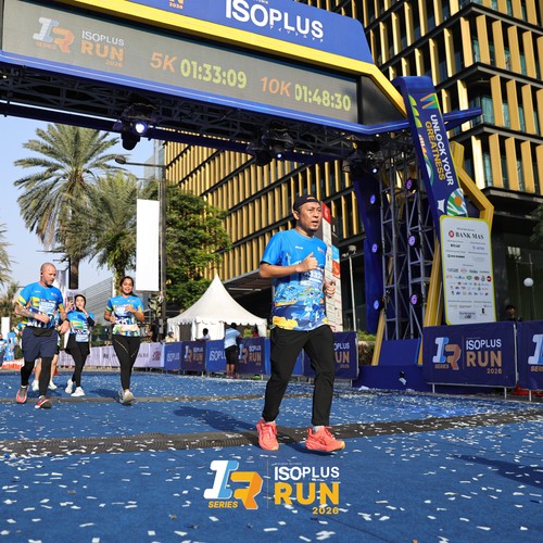 Race photo from ISOPLUS RUN 2026 - JAKARTA
