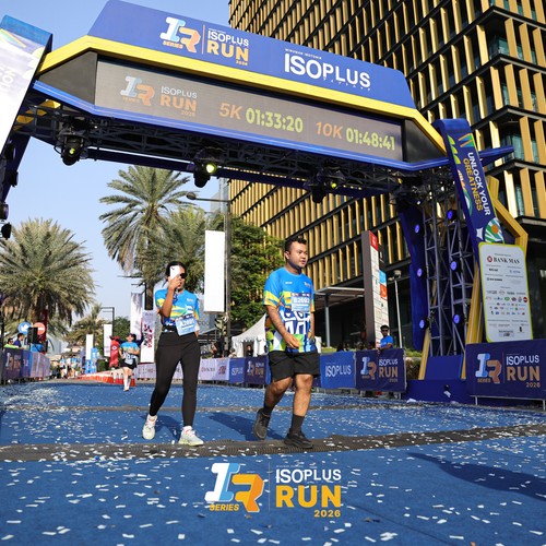 Race photo from ISOPLUS RUN 2026 - JAKARTA