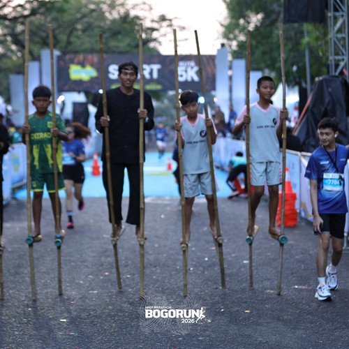 Race photo from BOGORUN 2026