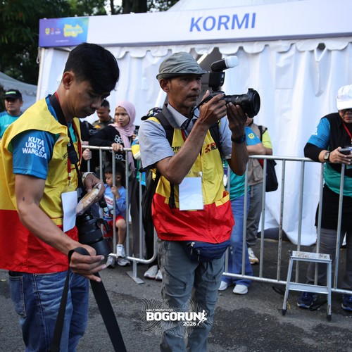 Race photo from BOGORUN 2026