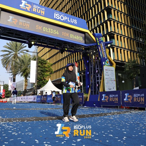 Race photo from ISOPLUS RUN 2026 - JAKARTA