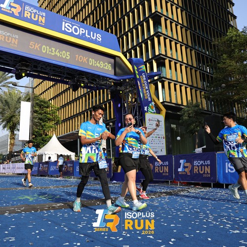 Race photo from ISOPLUS RUN 2026 - JAKARTA