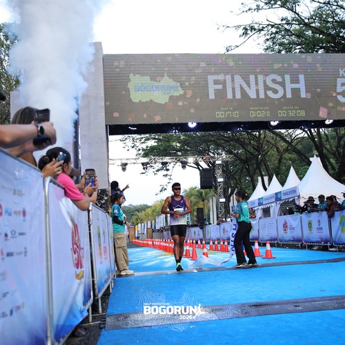 Race photo from BOGORUN 2026