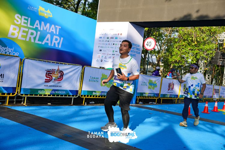 Race photo from Taman Budaya x BOGORUN 2025