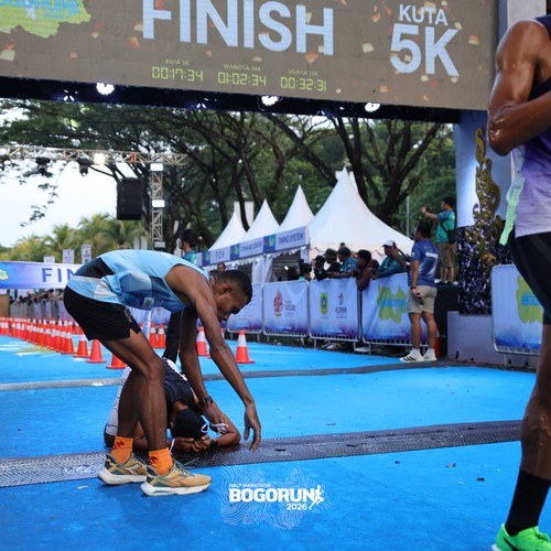 Race photo from BOGORUN 2026