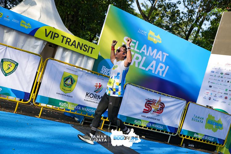 Race photo from Taman Budaya x BOGORUN 2025