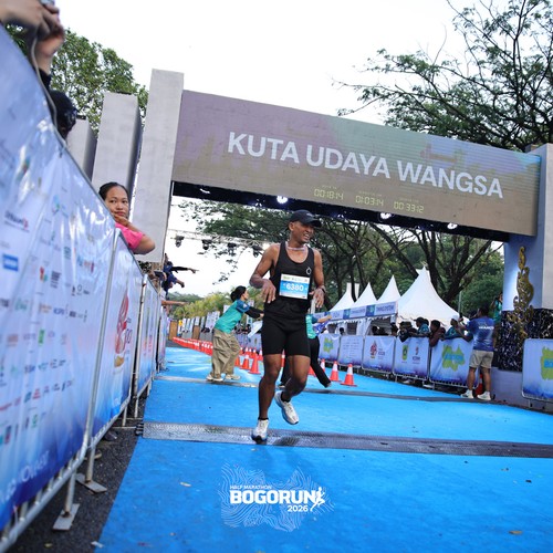 Race photo from BOGORUN 2026