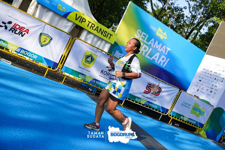 Race photo from Taman Budaya x BOGORUN 2025