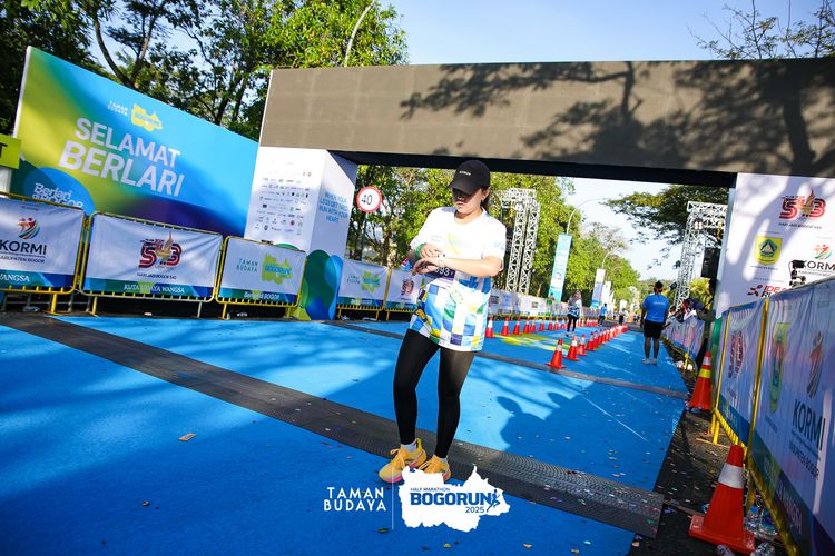 Race photo from Taman Budaya x BOGORUN 2025