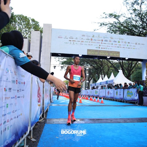 Race photo from BOGORUN 2026