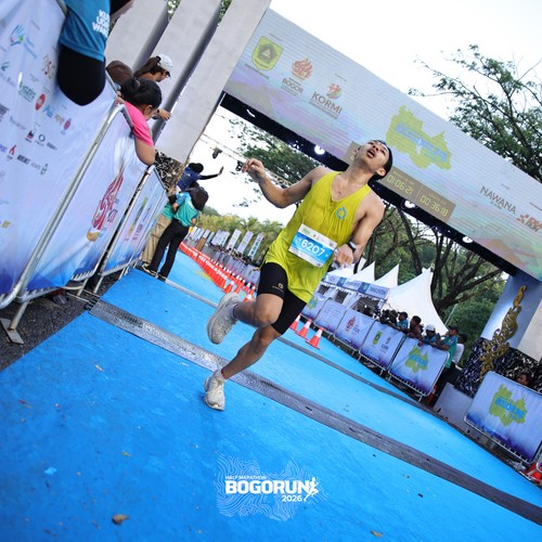 Race photo from BOGORUN 2026