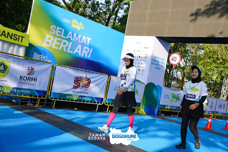 Race photo from Taman Budaya x BOGORUN 2025