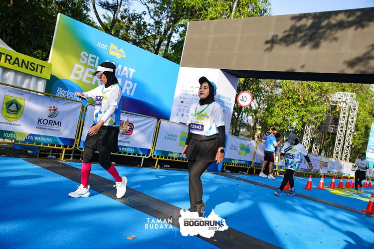 Race photo from Taman Budaya x BOGORUN 2025