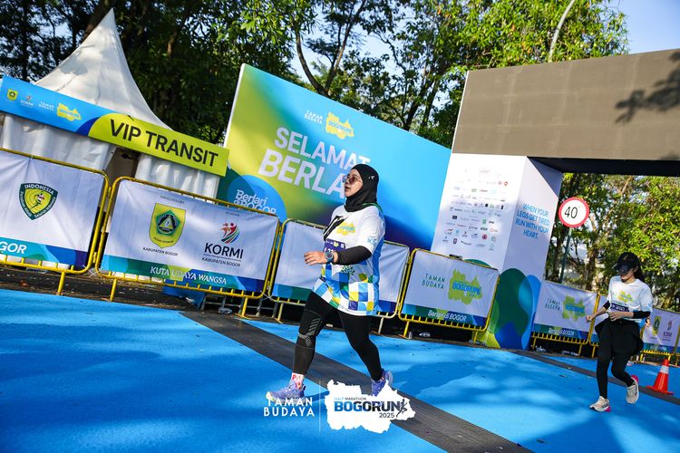 Race photo from Taman Budaya x BOGORUN 2025