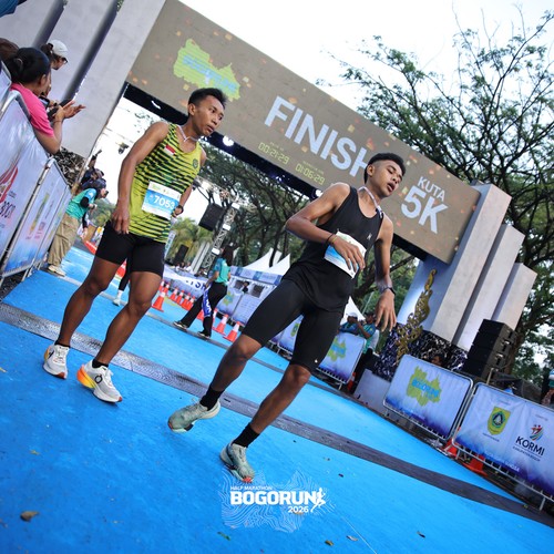 Race photo from BOGORUN 2026