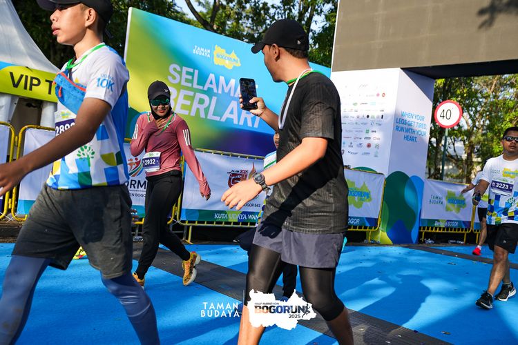 Race photo from Taman Budaya x BOGORUN 2025