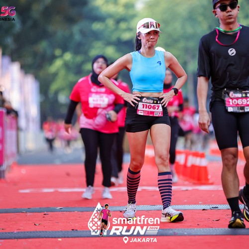 Race photo from SMARTFREN RUN 2026