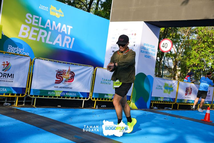 Race photo from Taman Budaya x BOGORUN 2025