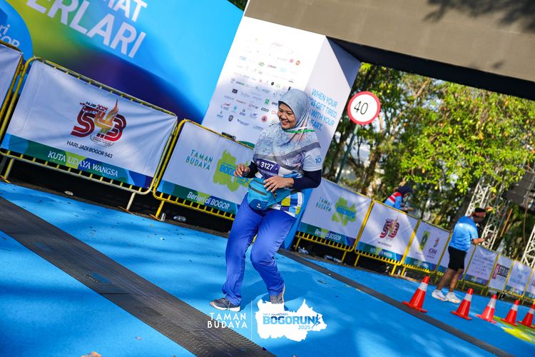 Race photo from Taman Budaya x BOGORUN 2025