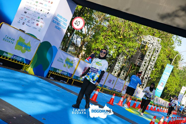 Race photo from Taman Budaya x BOGORUN 2025