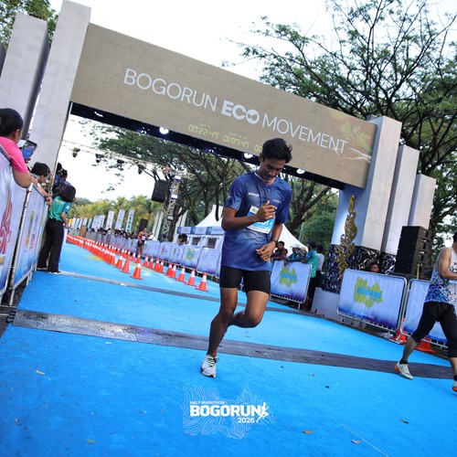Race photo from BOGORUN 2026