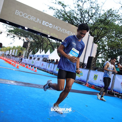 Race photo from BOGORUN 2026