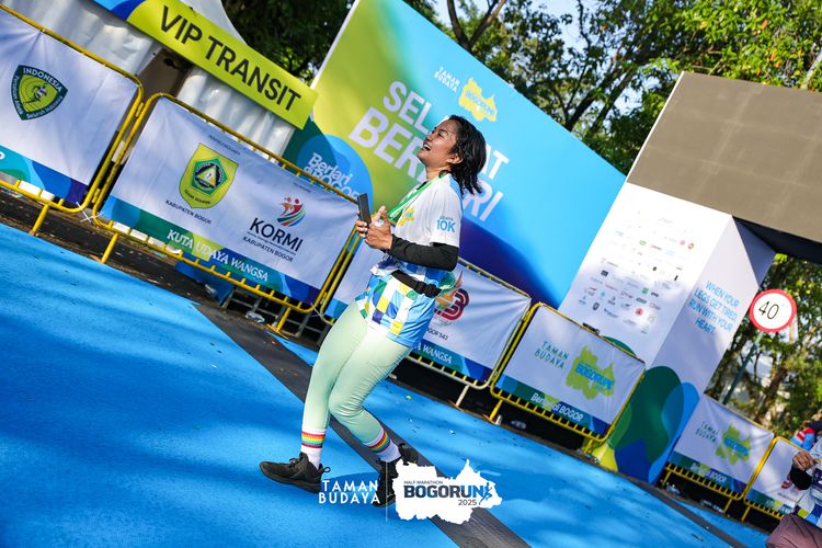 Race photo from Taman Budaya x BOGORUN 2025