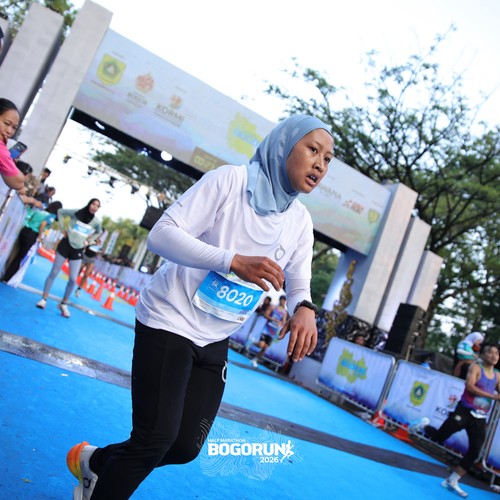 Race photo from BOGORUN 2026