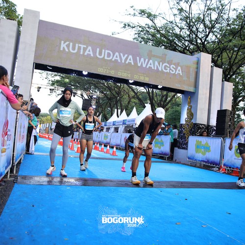 Race photo from BOGORUN 2026