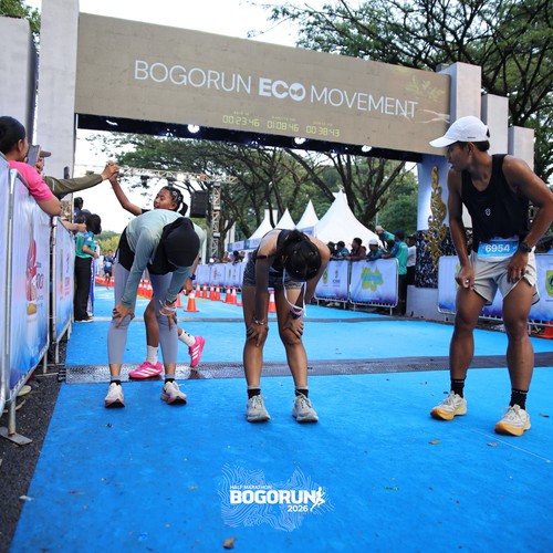 Race photo from BOGORUN 2026