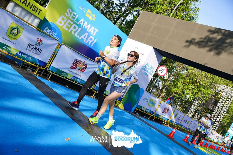 Race photo from Taman Budaya x BOGORUN 2025