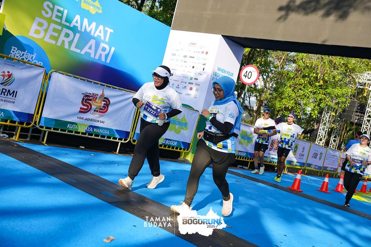 Race photo from Taman Budaya x BOGORUN 2025