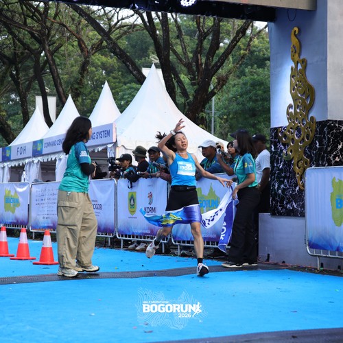 Race photo from BOGORUN 2026