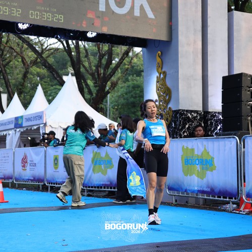 Race photo from BOGORUN 2026