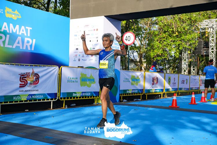Race photo from Taman Budaya x BOGORUN 2025