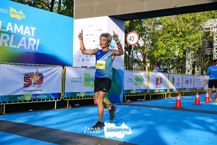 Race photo from Taman Budaya x BOGORUN 2025