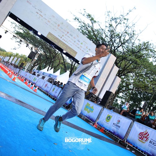 Race photo from BOGORUN 2026