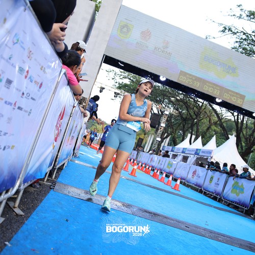 Race photo from BOGORUN 2026