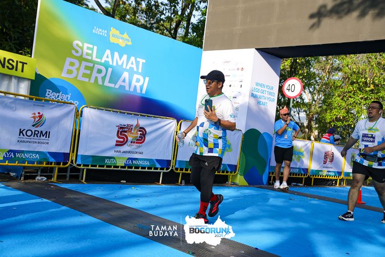 Race photo from Taman Budaya x BOGORUN 2025