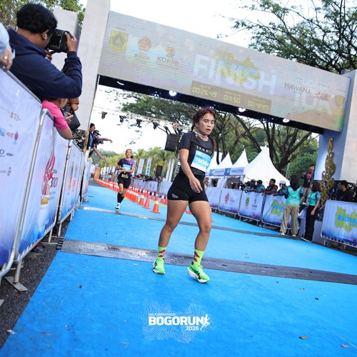 Race photo from BOGORUN 2026