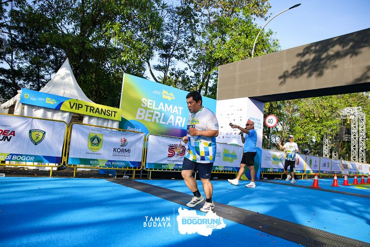 Race photo from Taman Budaya x BOGORUN 2025