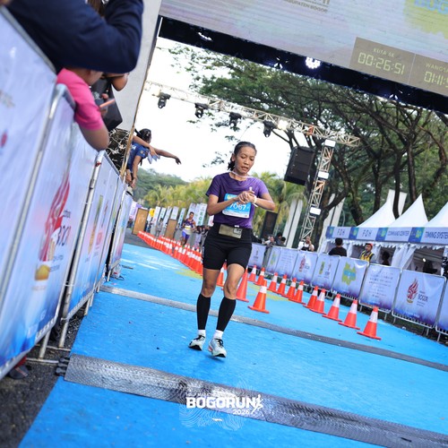 Race photo from BOGORUN 2026