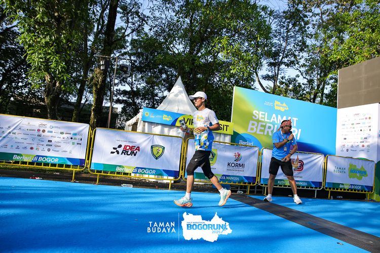 Race photo from Taman Budaya x BOGORUN 2025