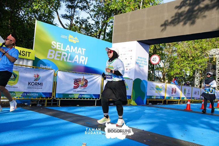 Race photo from Taman Budaya x BOGORUN 2025