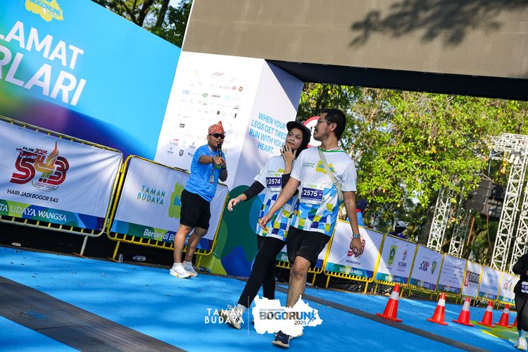 Race photo from Taman Budaya x BOGORUN 2025